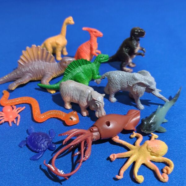 ミニ 恐竜 海洋生物 フィギュア ガチャガチャ