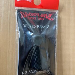 【送料無料】ウォーターランド WL ハンドルノブ カーボンタイプ 新品未使用品