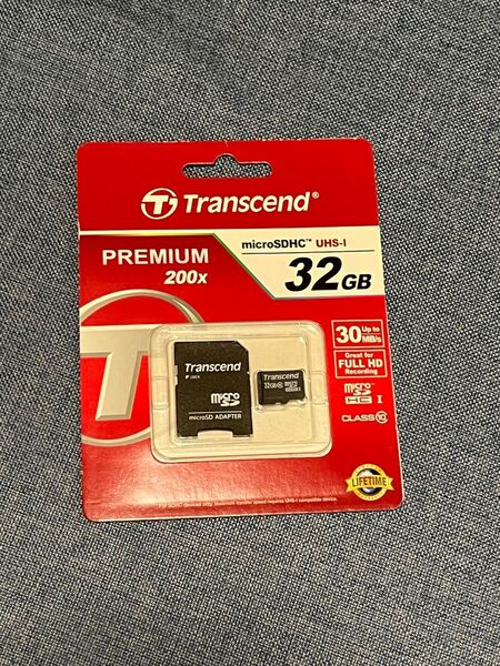 transcend 32gb microSDカード