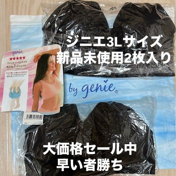 ジニエ3Lサイズ新品未使用2枚入り新品未使用2枚入り。大セール中