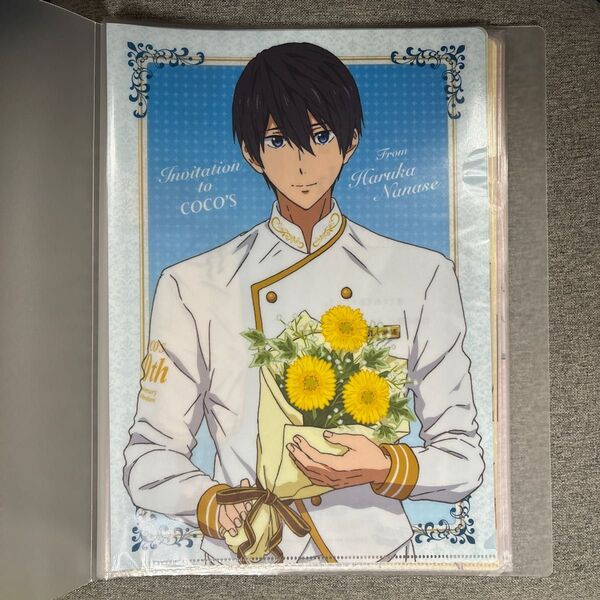 Free! クリアファイル 七瀬 遙 (COCO'S×劇場版 Free! Road to the World 夢)