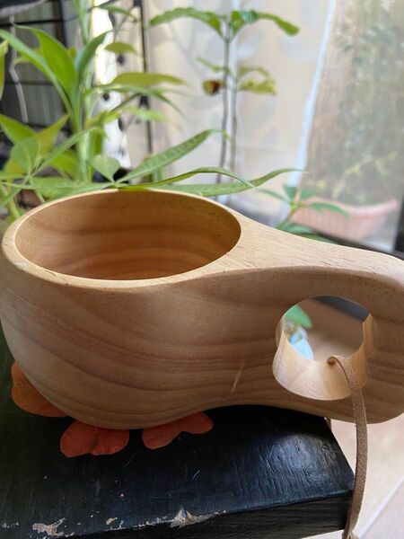 新品 ククサ アウトドア 木製マグカップ