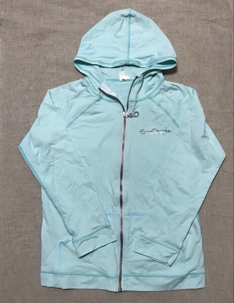 Sea People ジュニアラッシュガード 長袖 L水色 UV Protection