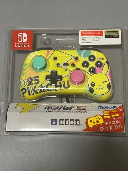 ホリパッドミニ for Nintendo Switch / ピカチュウ