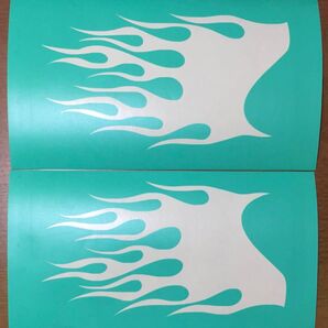 ファイヤーパターンマスキングシートEタイプ280mm(左右2枚組)