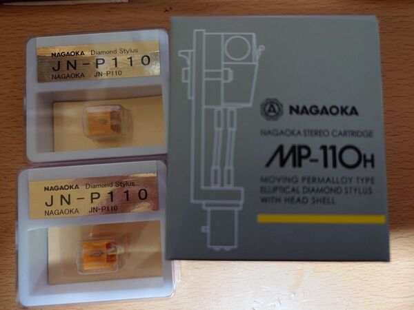 ナガオカ mp-110h レコード針 カートリッジ nagaoka
