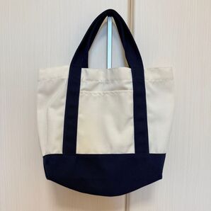 トートバッグ 外ポケット付き