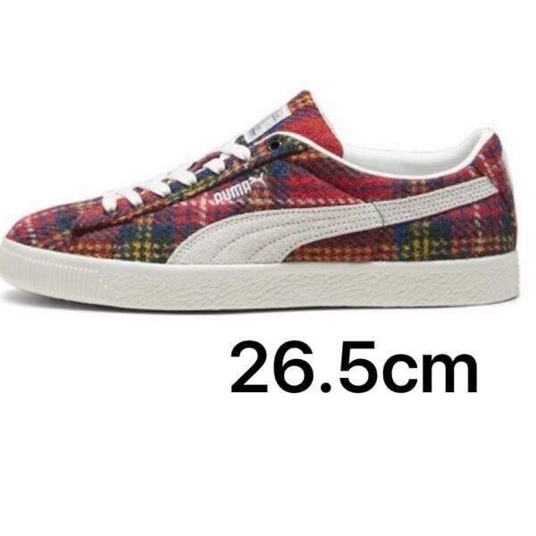 スニーカー PUMA プーマ ユニセックス スウェード ヴィンテージ HARRIS TWEED 26.5cm 新品