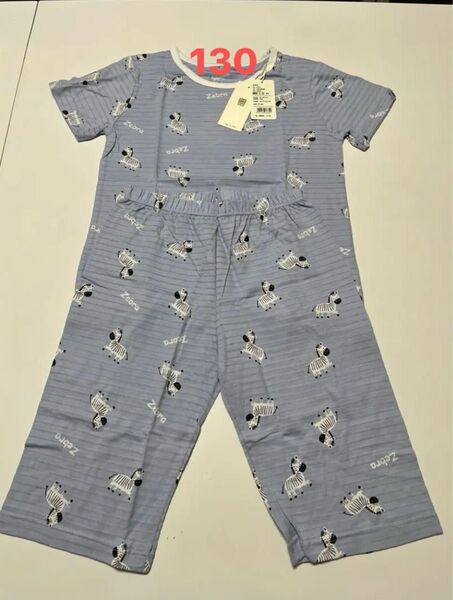 タグ付き新品 子供のパジャマ 130cm 100%綿