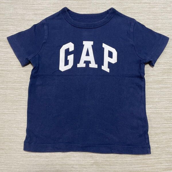 GAP Tシャツ ネイビー ロゴ 半袖 90 サイズ