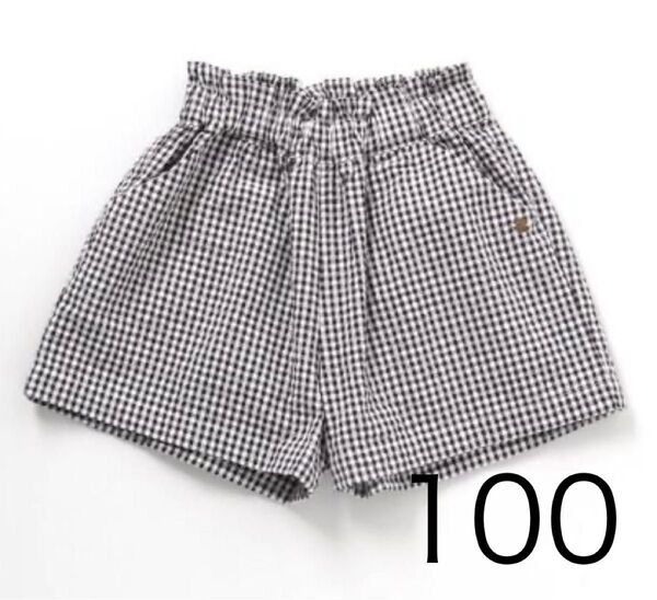アプレレクール チェック ショートパンツ 100 ギンガムチェック petit main