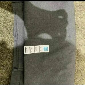 ユニクロ 感動パンツ 85×76 ウールライク グレー