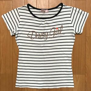 デイジーラバーズのボーダーTシャツ(140㎝) 半袖Tシャツ