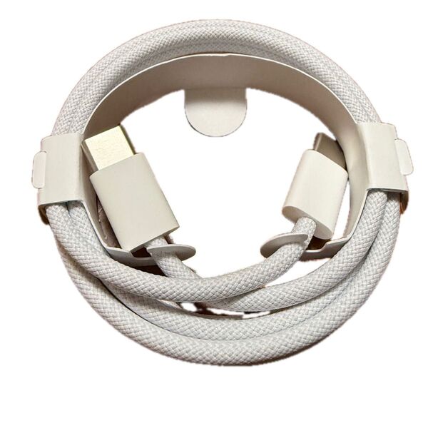 Apple 編み込み式USB-C充電ケーブル (1m) 純正品 C to C タイプC