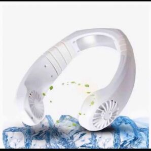 新品 夏の暑さ対策 ネッククーラー 半導体冷却プレート 熱中症対策【ホワイト】残りわずかです