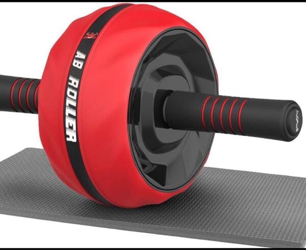 新品 AB Roller腹筋ローラー 膝マット付き アブホイール腹筋トレーニング 腹筋ローラー