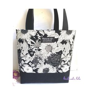 《 受注製作 》 * ミニトートバック/LIBERTY生地使用 スイムダンクレア お洒落 handmade 再販時 裏地/変更有り