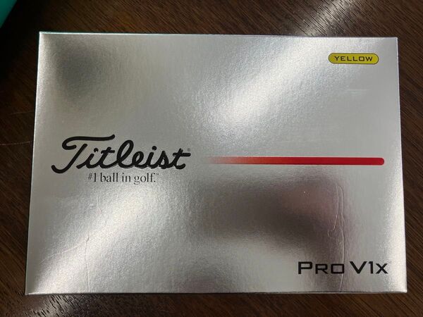Titleist Pro V1x イエロー ゴルフボール 1ダース 未使用