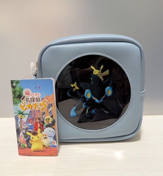 ポケモン ウィンドウポーチ 帰ってきた 名探偵ピカチュウ レントラーとピカチュウ