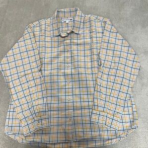 【美品】ユニクロ イネス タッターソールチェックシャツ ブラウス L