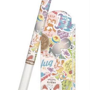【新品】ディズニー100周年限定デザイン エナージェルボールペン ステッカー柄 0.5黒