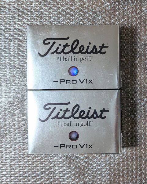 新品 タイトリスト PRO V1X レフトダッシュ 2ダース