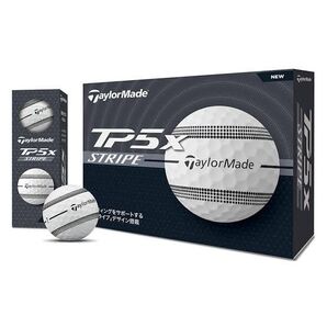 【新品未使用】テーラーメイド TP5x Stripe 2024年モデル ホワイト