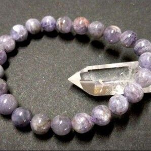 希少☆スーパーセブンアイオライト ブレスレット 天然石 パワーストーン③