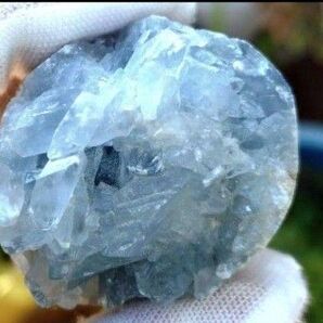 割引特価【天使の石】セレスタイト 原石 鉱石 鉱物 天然石 パワーストーン ③