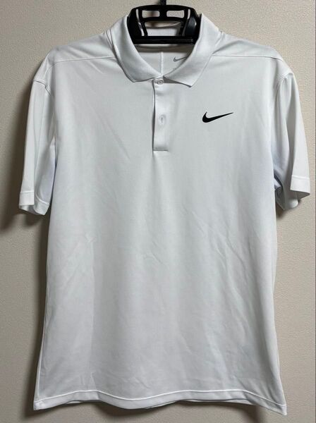 Nike ゴルフ ポロシャツ Dri-FIT ビクトリー 半袖ポロ ホワイト L