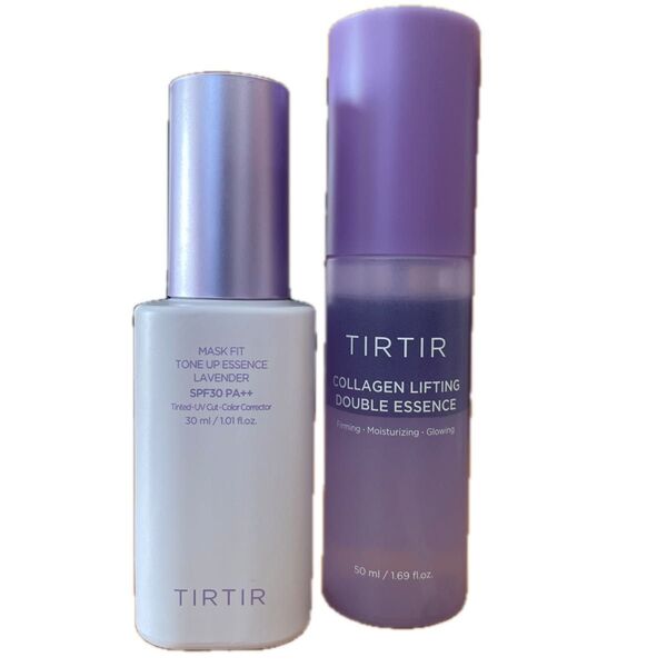 TIRTIR MASK FIT TONE UP ESSENCE、コラーゲンリフティングダブルエッセンス2点セット