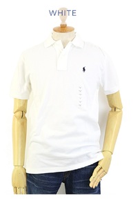  новый товар 19319 M размер рубашка-поло classic Fit короткий рукав kanoko Polo Ralph Lauren polo ralph lauren белый 