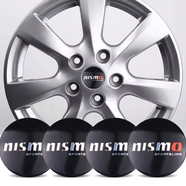 日産 ニスモ NISMO ホイールキャップ ホイールセンターキャップ カバー 4枚セット