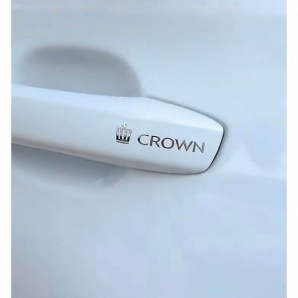 トヨタ クラウン crown ステッカー 車シール エンブレム 車用品 カーアクセサリー 5枚セット