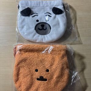 ナガノ フェイス巾着