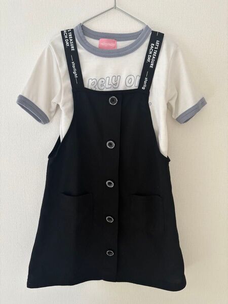 2点セット ワンピース Tシャツ 130