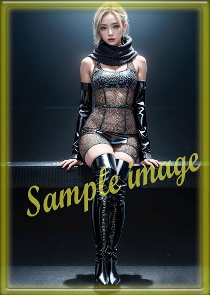 送料無料◇J◇ハイファッションモデル美女◇高画質◇A4◇イラストアートポスター◇11020◇グラビアアイドル写真◇美脚◇実写