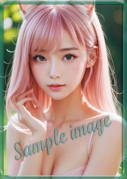 送料無料◇H◇カラフルハイトーン美少女◇高画質◇A4◇イラストアートポスター◇10923◇グラビアアイドル写真◇美脚◇実写