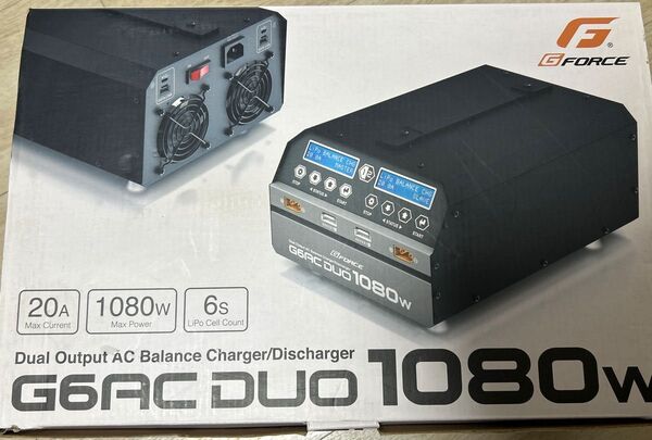 充放電器 G6AC DUO 1080W G0240 G-FORCEジーフォース