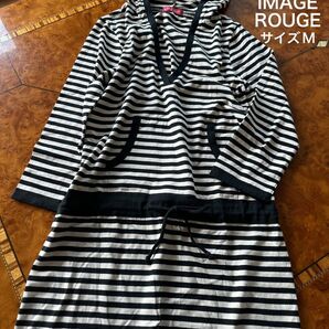 IMAGE ROUGE ワンピース ボーダー柄