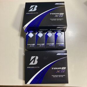 ブリヂストン ゴルフボール TOUR B XS ホワイト 2ダース 新品 未使用 2024