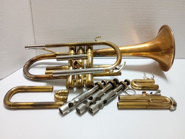 コルネット ヤマハ YAMAHA YCR-3310 トランペットシャンク 改造