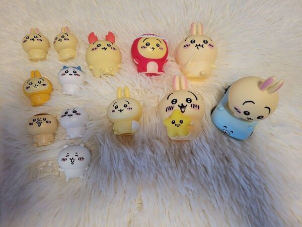 ちいかわ うさぎ ハチワレ ソフビ グッズ マスコット