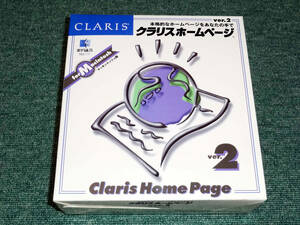 Редкая домашняя страница Claris Ver.2 для Macintosh Claris с руками