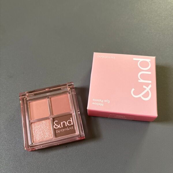 &nd by rom&nd mellow eye palette PK01ローズフォグ アイシャドウ