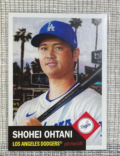 大谷翔平 サイン入り 2024 topps living set ドジャース