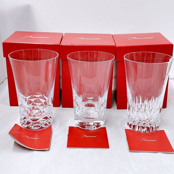 Baccarat バカラ ハイボールグラス 3個セット ヴィータ スウィング ベルーガ