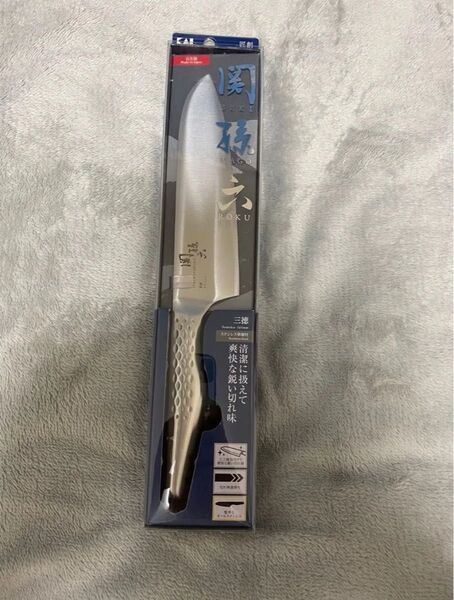 関孫六 三徳包丁 165mm ステンレス単層材 匠創 日本製です。