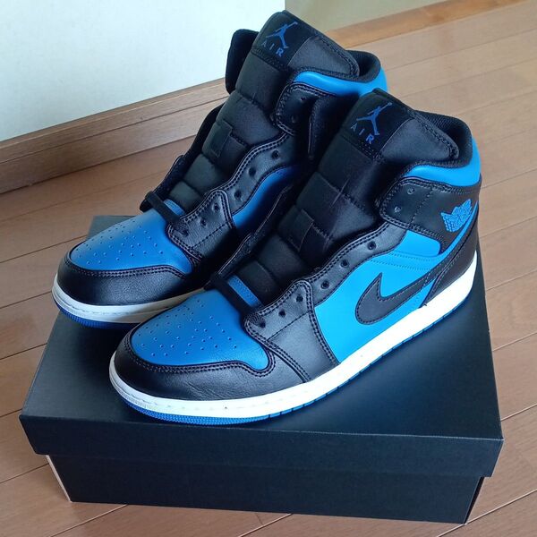NIKE AIR JORDAN 1 MID ロイヤル 29cm 試着のみ