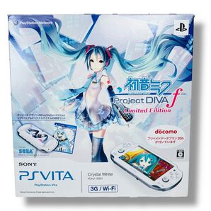 PS Vita 初音ミク Project DIVA f Limited Edition ホワイト